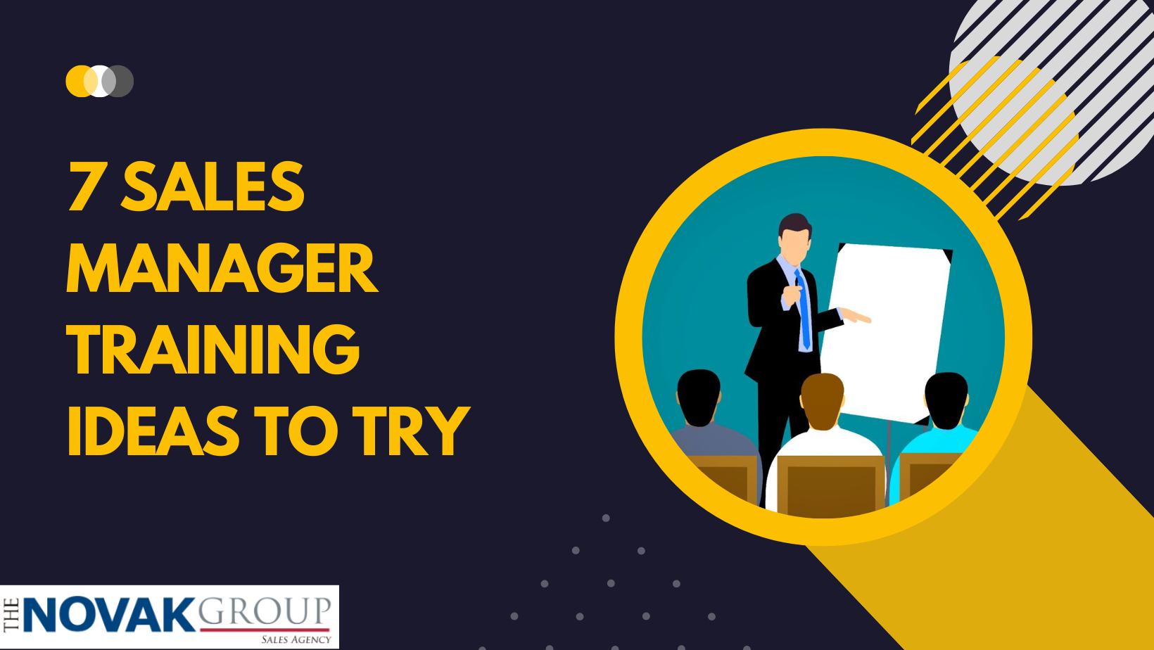 image for the sales manager training ideas blog post